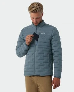 Stio Men's Skillet Stretch Down Jacket -Stio Sales Shop M Skillet Stretch Down Jacket Stormy Weather 3