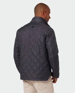 Stio Men's Skycrest Insulated Snap Shirt -Stio Sales Shop M Skycrest Snap Shirt Boundary Black 4 Top