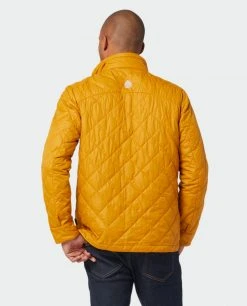 Stio Men's Skycrest Insulated Snap Shirt -Stio Sales Shop M Skycrest Snap Shirt Bourbon 4 Top