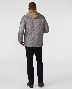 Stio Men's Skycrest Insulated Snap Shirt -Stio Sales Shop M Skycrest Snap Shirt Powder Fox Camo 4 56340497 7c18 4df8 8de4 2f78cd49e356