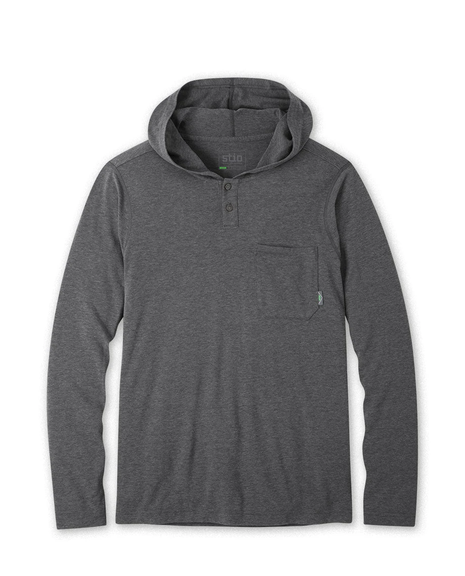 Stio Men's Tipton Tech Hooded Henley 17 Stio Men's Tipton Tech Hooded Henley - Image 17