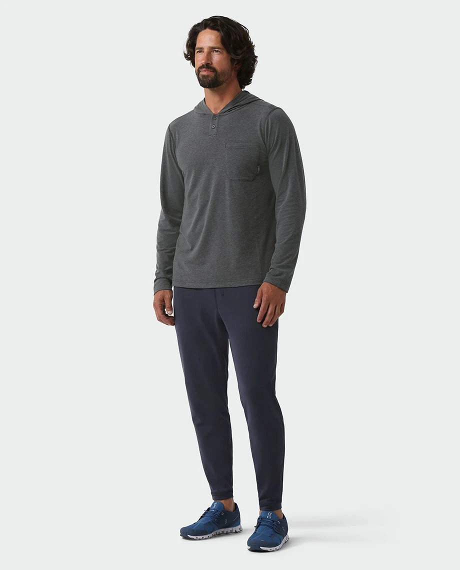 Stio Men's Tipton Tech Hooded Henley 20 Stio Men's Tipton Tech Hooded Henley - Image 20