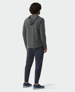 Stio Men's Tipton Tech Hooded Henley 41 Stio Men's Tipton Tech Hooded Henley -Stio Sales Shop M Tipton Tech Hooded Henley Boundary Black Heather 5