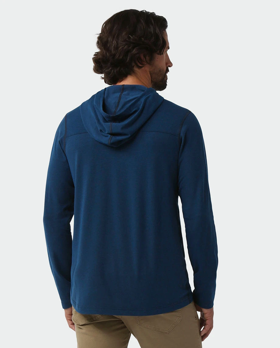 Stio Men's Tipton Tech Hooded Henley 14 Stio Men's Tipton Tech Hooded Henley - Image 14