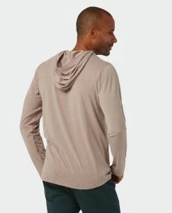 Stio Men's Tipton Tech Hooded Henley 29 Stio Men's Tipton Tech Hooded Henley -Stio Sales Shop M Tipton Tech Hooded Henley Rodeo Dust Heather 2