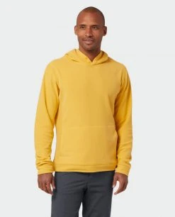 Stio Men's Turpin Fleece Hooded Pullover -Stio Sales Shop M Turpin Fleece Hooded Pullover Pollen Heather 3 Top