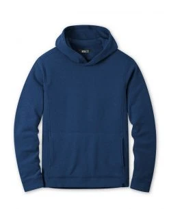 Stio Men's Turpin Fleece Hooded Pullover -Stio Sales Shop M Turpin Fleece Pullover Hoodie Navy Peony Heather b46b19f1 2c74 4871 8caa 2b75446d3847