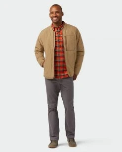 Stio Men's West Butte Insulated Jacket -Stio Sales Shop M West Butte Insulated Jacket Boot Brown 7