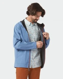 Stio Men's Windy Mile INFINIUM™ Jacket -Stio Sales Shop M Windy Mile INFINIUM Jacket Sturdy Blue 7 Top