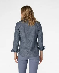 Stio Women's Ashton Chambray Shirt - Past Season -Stio Sales Shop W Ashton Chambray Shirt Dark Chambray 2 8ee0e14f f6fe 4774 b426 88d326f62c25