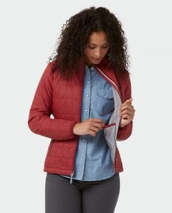 Stio Women's Azura Insulated Jacket -Stio Sales Shop W Azura Jacket Roasted Beet 2