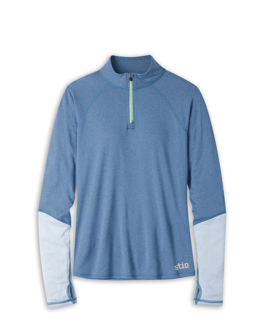 Stio Women's Basis Power Wool™ Zip Neck 7 Stio Women's Basis Power Wool™ Zip Neck - Image 7