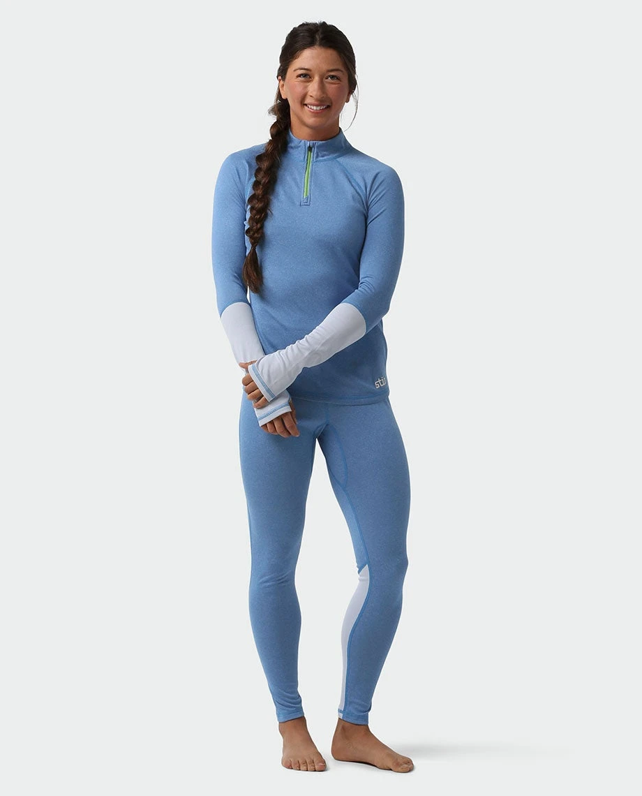 Stio Women's Basis Power Wool™ Zip Neck 11 Stio Women's Basis Power Wool™ Zip Neck - Image 11