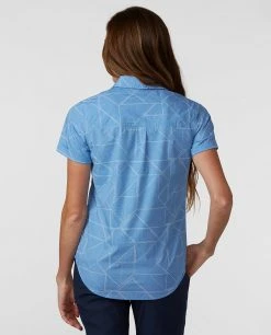 Stio Women's Curtis Camp Shirt SS -Stio Sales Shop W Curtis Camp Shirt SS Lakeside Bandana Print 2