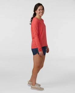 Stio Women's Divide Shift Shirt LS -Stio Sales Shop W Divide Shift Shirt LS Pressed Petal 4