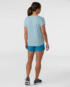 Stio Women's Divide Shift Shirt SS 19 Stio Women's Divide Shift Shirt SS -Stio Sales Shop W Divide Shift Shirt SS Misty Cloud 4