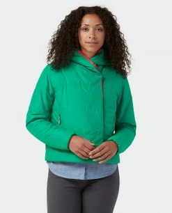 Stio Women's East Butte Insulated Jacket -Stio Sales Shop W East Butte Insulated Jacket Greenery 1