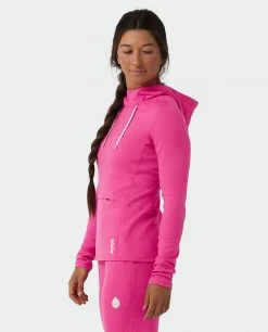 Stio Women's Fremont Stretch Fleece Hoodie -Stio Sales Shop W Fremont Stretch Fleece Hoodie Backyard Berry 1 42089de8 75d5 4dba 9a4a 143ba94f9c82