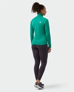 Stio Women's Gannett Peak Fleece Half Zip -Stio Sales Shop W Gannett Peak Half Zip Greenery 5