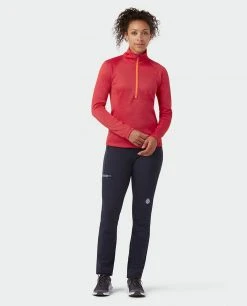 Stio Women's Gannett Peak Fleece Half Zip -Stio Sales Shop W Gannett Peak Half Zip Risk Red 4
