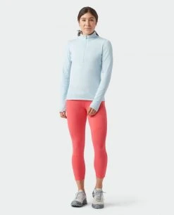 Stio Women's Glide Crop Tech Tight -Stio Sales Shop W Glide Crop Tech Tight Azalea Bloom 1 Full