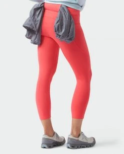Stio Women's Glide Crop Tech Tight -Stio Sales Shop W Glide Crop Tech Tight Azalea Bloom 6 Bottom