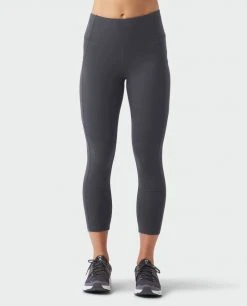 Stio Women's Glide Crop Tech Tight -Stio Sales Shop W Glide Crop Tech Tight Boundary Black 3 Bottom