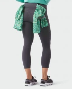 Stio Women's Glide Crop Tech Tight -Stio Sales Shop W Glide Crop Tech Tight Boundary Black 6 Bottom