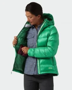 Stio Women's Hometown Down Hooded Jacket 61 Stio Women's Hometown Down Hooded Jacket -Stio Sales Shop W Hometown Down Hooded Jacket Greenery 2