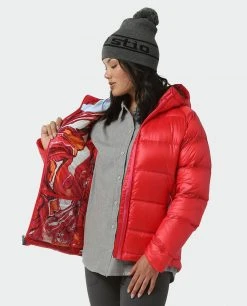 Stio Women's Hometown Down Hooded Jacket 74 Stio Women's Hometown Down Hooded Jacket -Stio Sales Shop W Hometown Down Hooded Jacket Risk Red 2