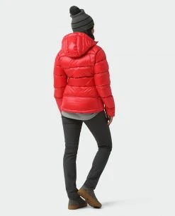 Stio Women's Hometown Down Hooded Jacket 77 Stio Women's Hometown Down Hooded Jacket -Stio Sales Shop W Hometown Down Hooded Jacket Risk Red 5