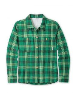Stio Women's Hutkeeper Flannel Shirt -Stio Sales Shop W Hutkeeper Flannel Shirt Herbage Plaid