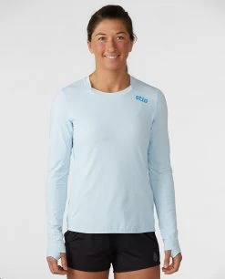 Stio Women's Hylas Crew LS -Stio Sales Shop W Hylas Crew LS Misty Cloud 1
