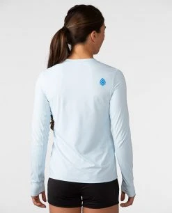 Stio Women's Hylas Crew LS -Stio Sales Shop W Hylas Crew LS Misty Cloud 2