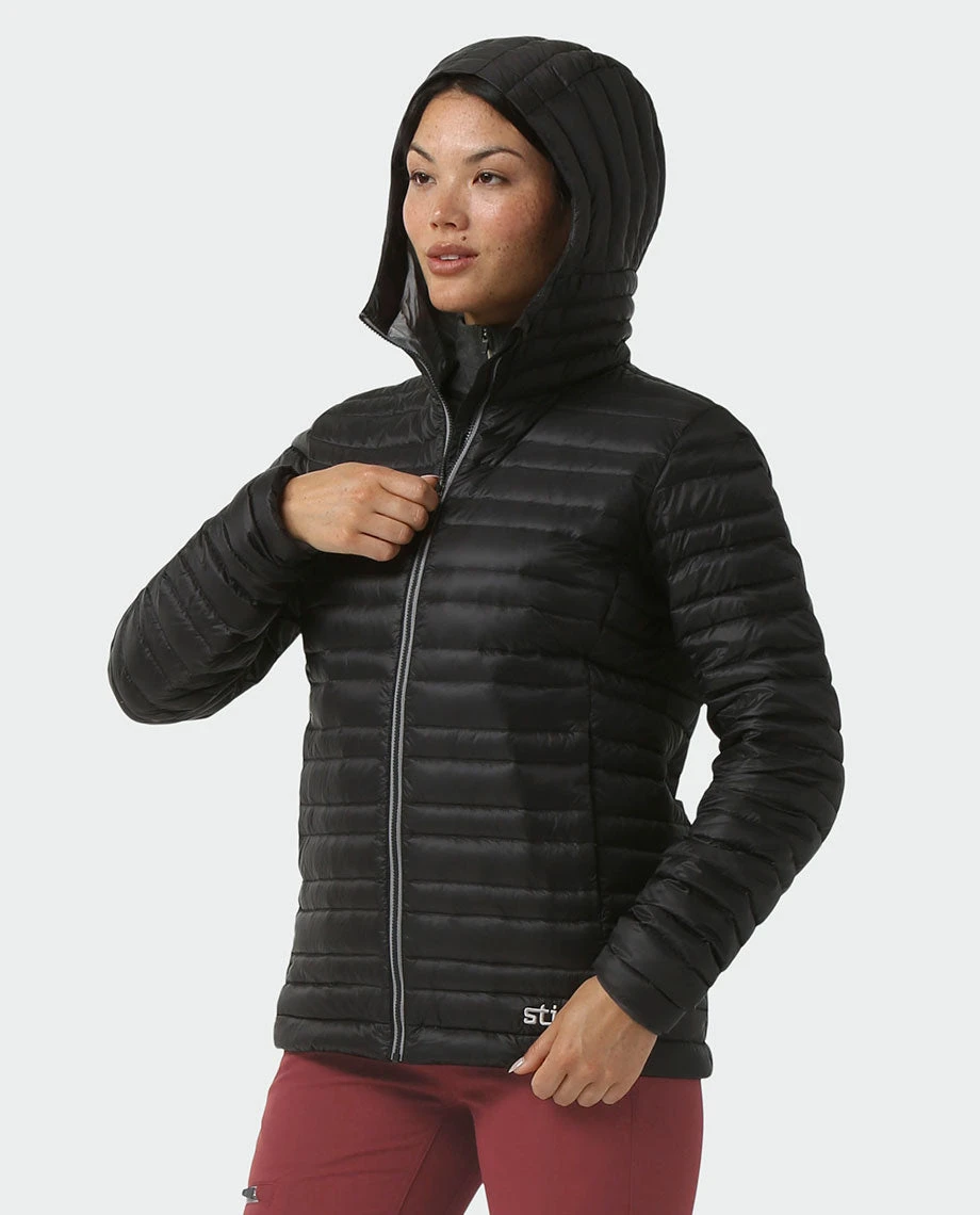 Stio Women's Pinion Down Hooded Jacket 3 Stio Women's Pinion Down Hooded Jacket - Image 3