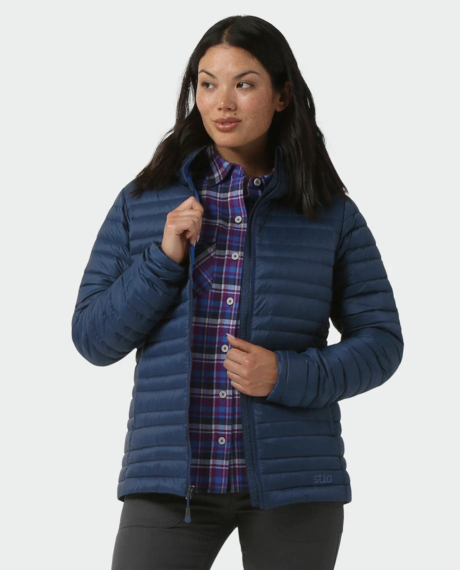 Stio Women's Pinion Down Hooded Jacket 9 Stio Women's Pinion Down Hooded Jacket - Image 9