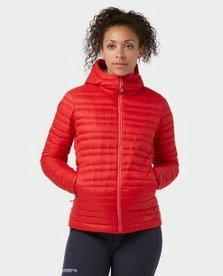 Stio Women's Pinion Down Hooded Jacket 53 Stio Women's Pinion Down Hooded Jacket -Stio Sales Shop W Pinion Down Hooded Jacket Risk Red 1
