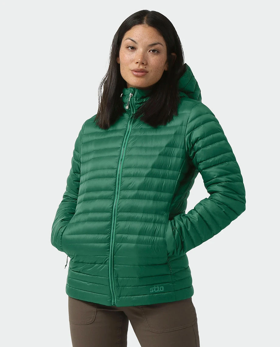 Stio Women's Pinion Down Hooded Jacket 15 Stio Women's Pinion Down Hooded Jacket - Image 15