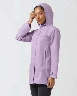 Stio Women's Rollick Trench -Stio Sales Shop W Rollick Trench Lavender Field 5 Top