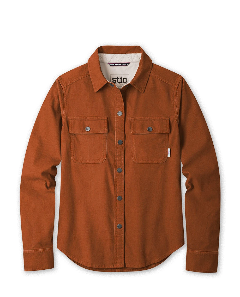 Stio Women's Saratoga Cord Shirt 1 Stio Women's Saratoga Cord Shirt