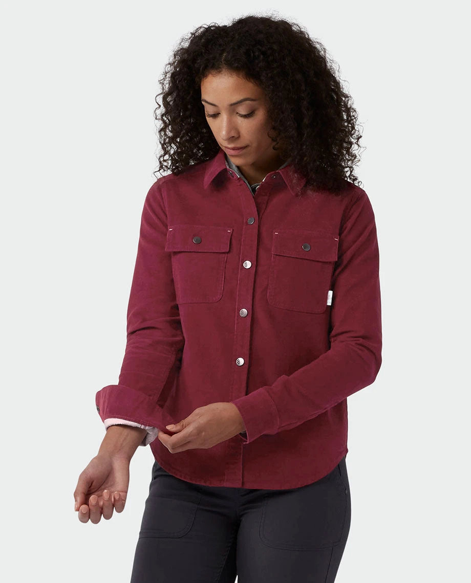 Stio Women's Saratoga Cord Shirt 10 Stio Women's Saratoga Cord Shirt - Image 10