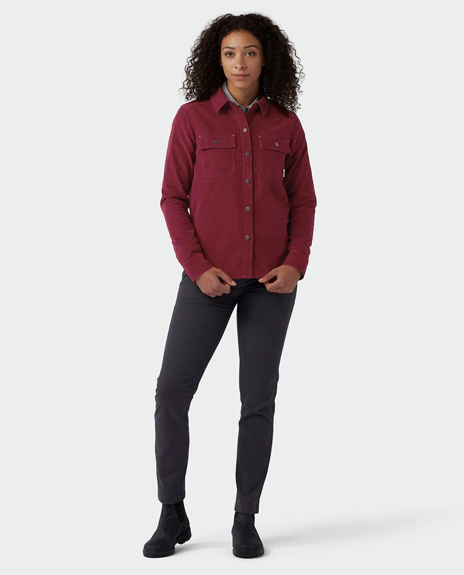 Stio Women's Saratoga Cord Shirt 12 Stio Women's Saratoga Cord Shirt - Image 12