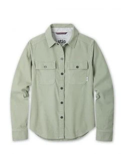 Stio Women's Saratoga Cord Shirt 39 Stio Women's Saratoga Cord Shirt -Stio Sales Shop W Saratoga Cord Shirt Sage Flats