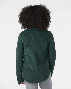 Stio Women's Saratoga Cord Shirt 48 Stio Women's Saratoga Cord Shirt -Stio Sales Shop W Saratoga Cord Shirt Treeline Green 3