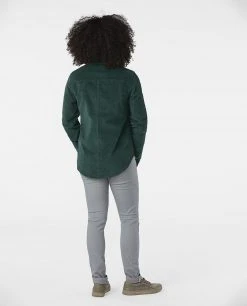 Stio Women's Saratoga Cord Shirt 50 Stio Women's Saratoga Cord Shirt -Stio Sales Shop W Saratoga Cord Shirt Treeline Green 5