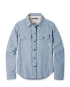 Stio Women's Saratoga Cord Shirt 51 Stio Women's Saratoga Cord Shirt -Stio Sales Shop W Saratoga Cord Shirt Wind River Blue