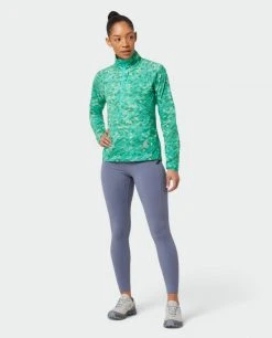 Stio Women's Second Light Pullover -Stio Sales Shop W Second Light Pullover Forest Canopy Camo 1 Full