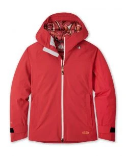 Stio Women's Shot 7 Down Jacket -Stio Sales Shop W Shot 7 Jacket Risk Red