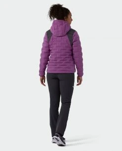Stio Women's Skillet Stretch Down Hooded Jacket -Stio Sales Shop W Skillet Stretch Down Hooded Jacket Dark Amethyst 9