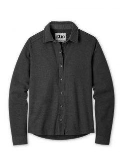 Stio Women's Thermop Fleece Snap Shirt -Stio Sales Shop W Thermop Fleece Snap Shirt Tap Shoe
